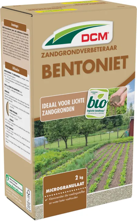 DCM Zandgrondverbeteraar Bentoniet 2 kg BIO