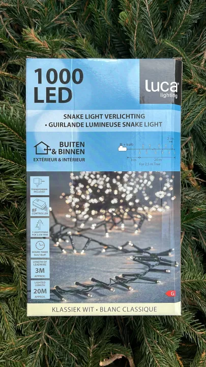 Snake light classic wit 1000led 