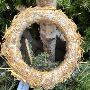 Krans straw weath natural 45 cm 